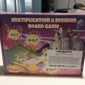 Multiplication and Division board game